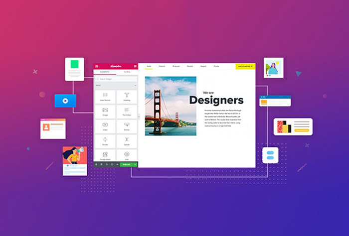 مشخصات صفحه ساز المنتور